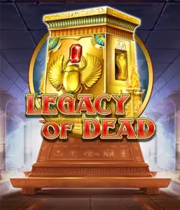 Try the Legacy of Dead game by Play'n GO with free spins and growing symbols, starting at $0.10 bets.